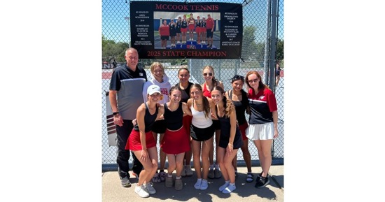 McCook Tennis Wins Invite