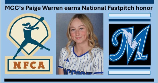 MCC’s Paige Warren earns National Fastpitch honor