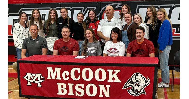 McCook Cross Country-Track and Field Standout Emma Cappel Signs with Hastings College
